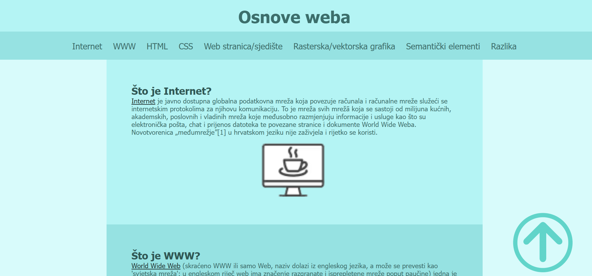 Osnove weba